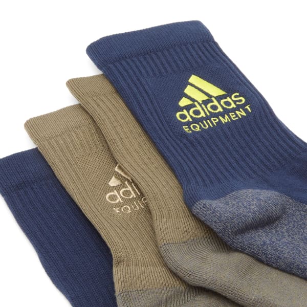 Комплект оборудования: 2 носка Adidas, night индиго & оливковый strata — фото 2