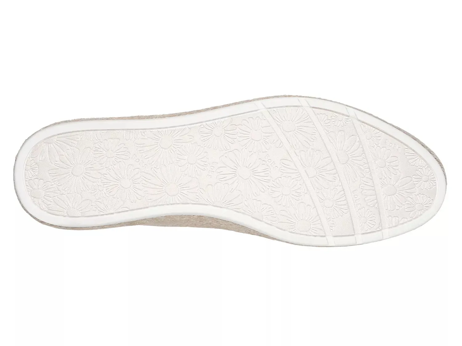 Кроссовки Skechers BOBS Sesame Espadrille, с принтом в тёмно-синюю полоску — фото 3