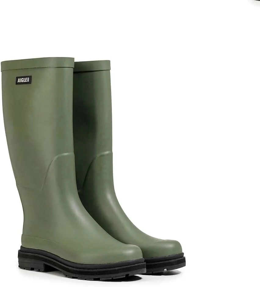 Мужские резиновые сапоги Aigle Ultra Rain M, оливковый