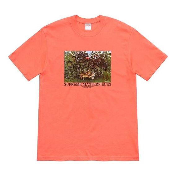 

Футболка ss20 week 1 masterpieces tee Supreme, оранжевый