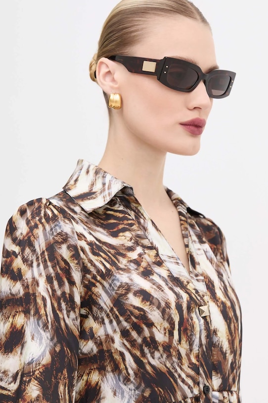 

Солнцезащитные очки Dolce & Gabbana, коричневый