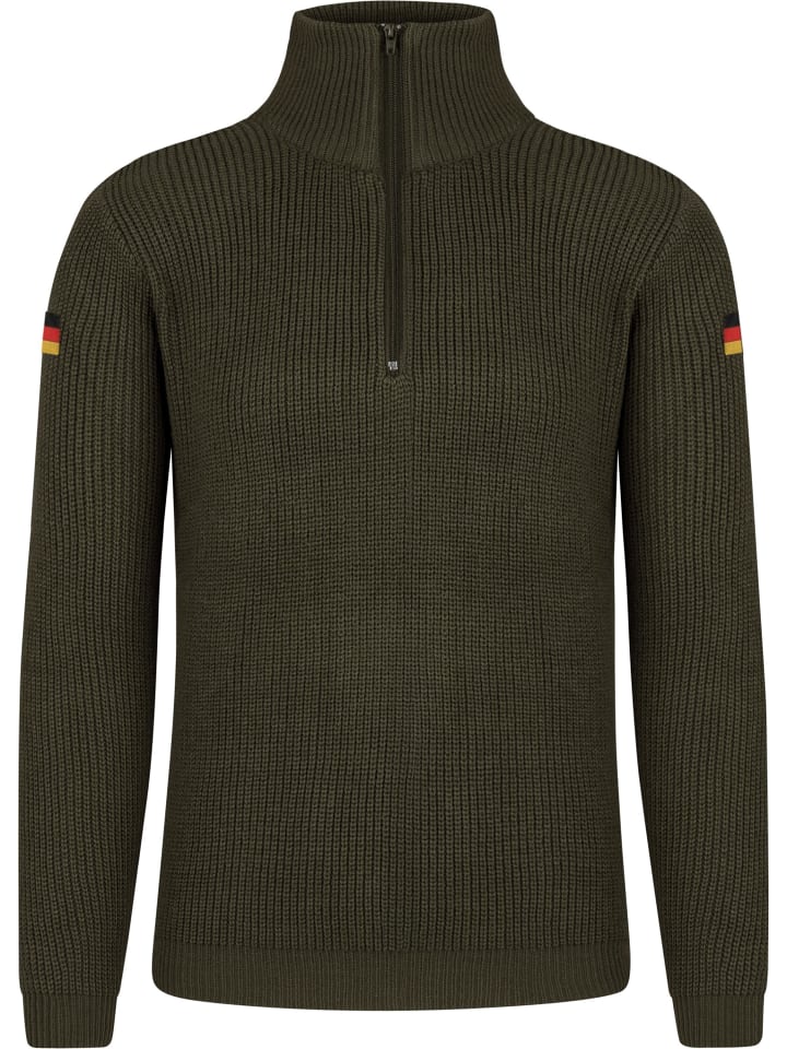 

Мужской свитер Troyer Höntrup оливкового цвета Normani Outdoor Sports