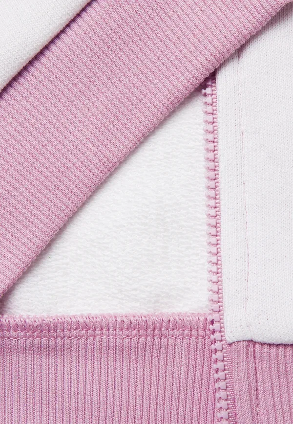 Толстовка на молнии United Colors Of Benetton, фиолетово-розово-белый — фото 3