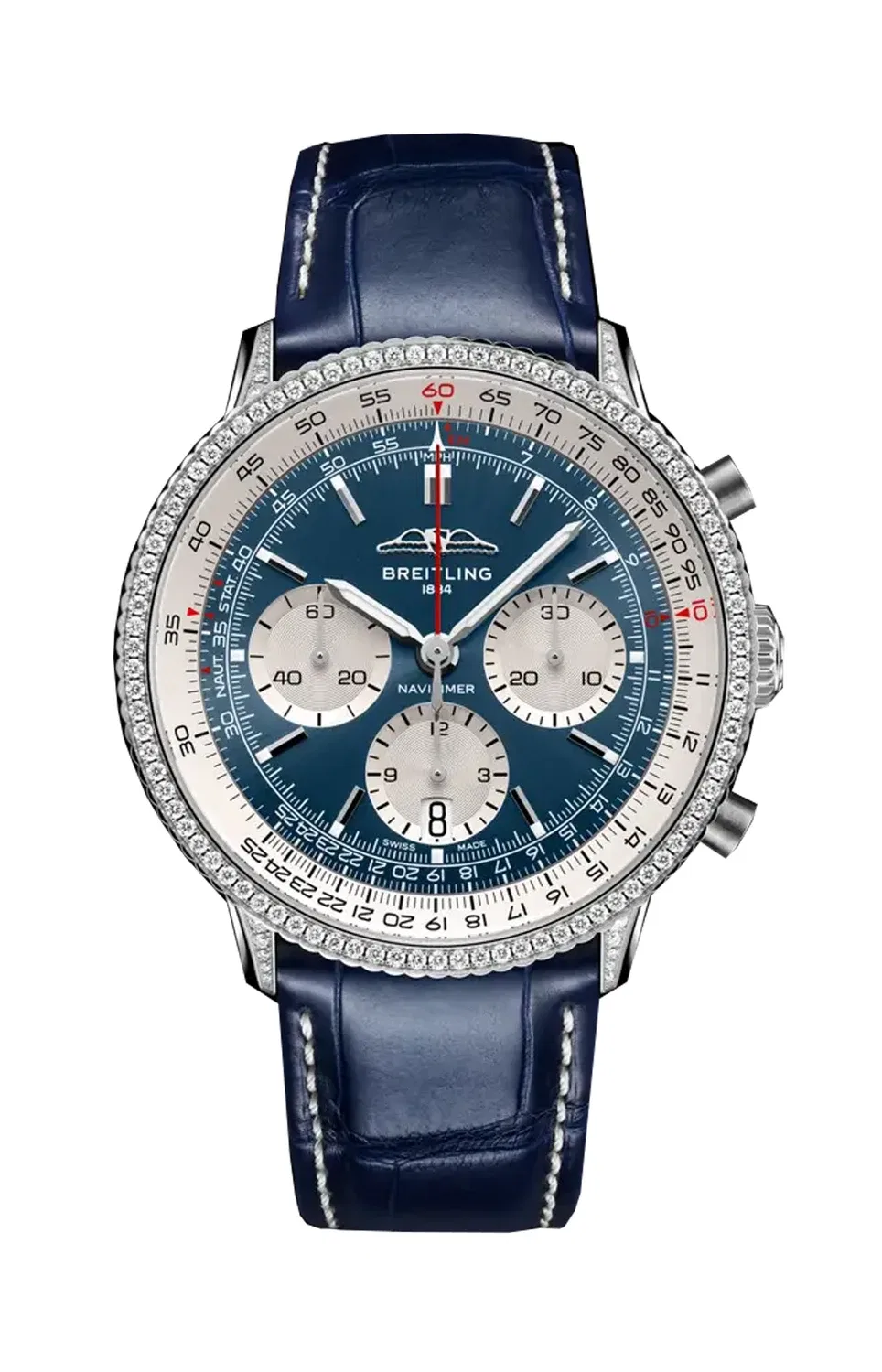 НАВИТАЙМЕР B01 ХРОНОГРАФ 41 - AB0139631C1P1 BREITLING, золотой