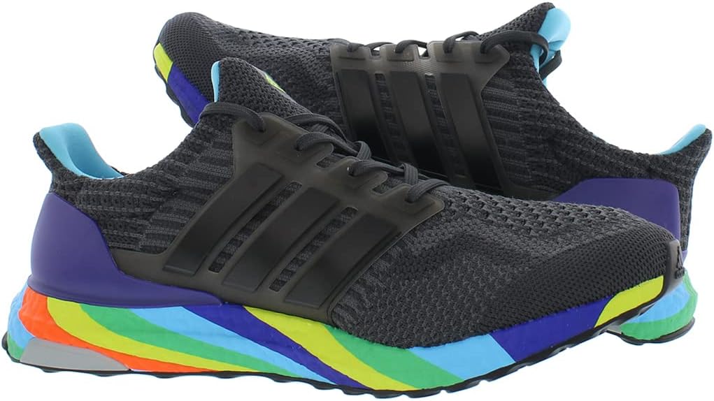 Мужские кроссовки Adidas Ultraboost 5.0 DNA, черный/зеленый/темно-зеленый — фото 3
