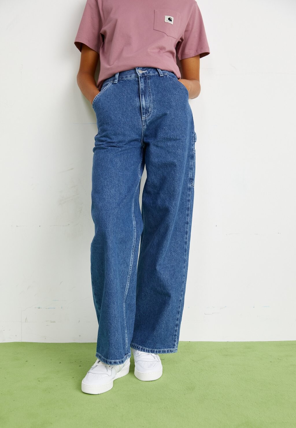 

Мешковатые джинсы Jens Pant Carhartt WIP, синий