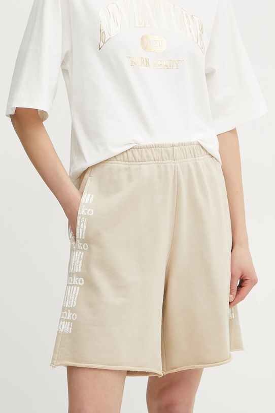 

Хлопковые шорты Pinko, бежевый