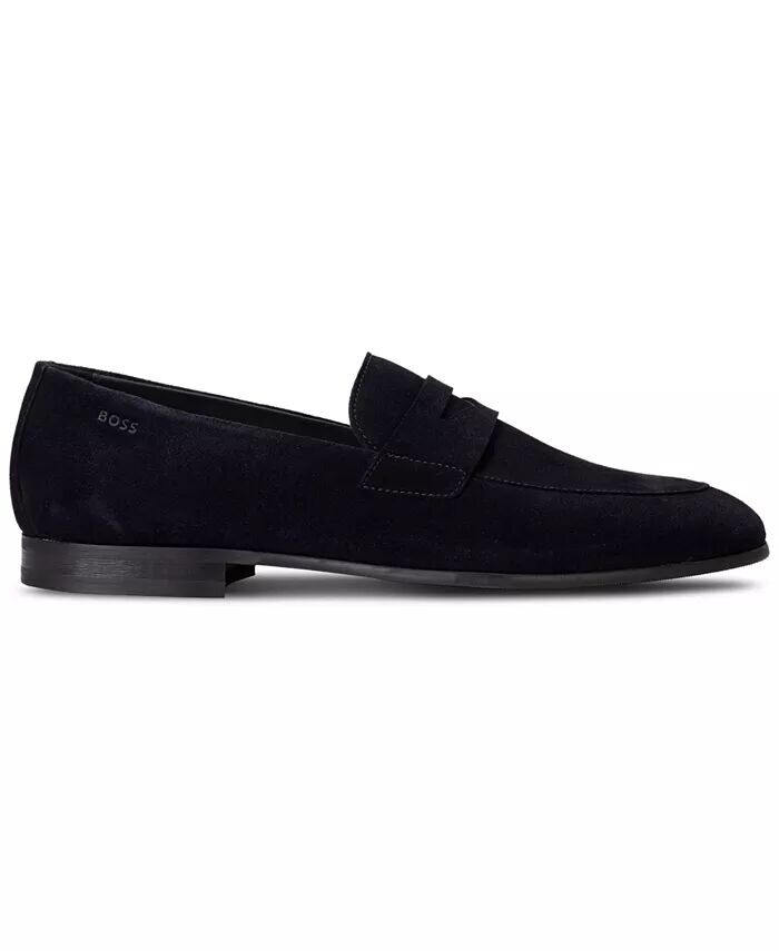 

Мужские замшевые лоферы Gavrie Hugo Boss, синий