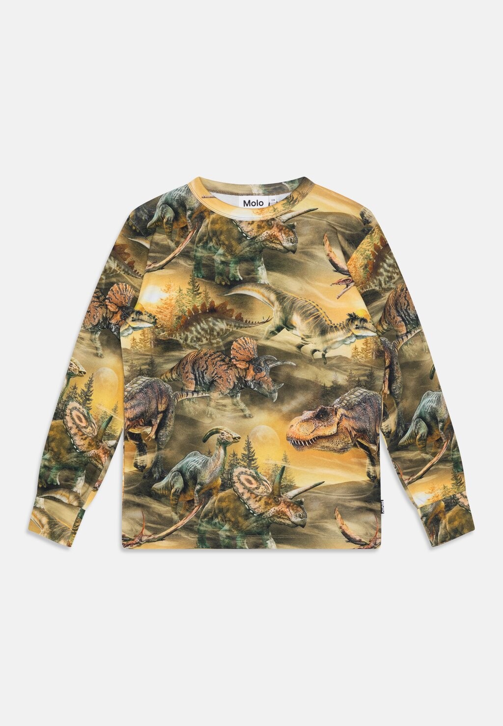 

Рубашка с длинным рукавом RILL LONG SLEEVES Molo, цвет dark green/dark yellow