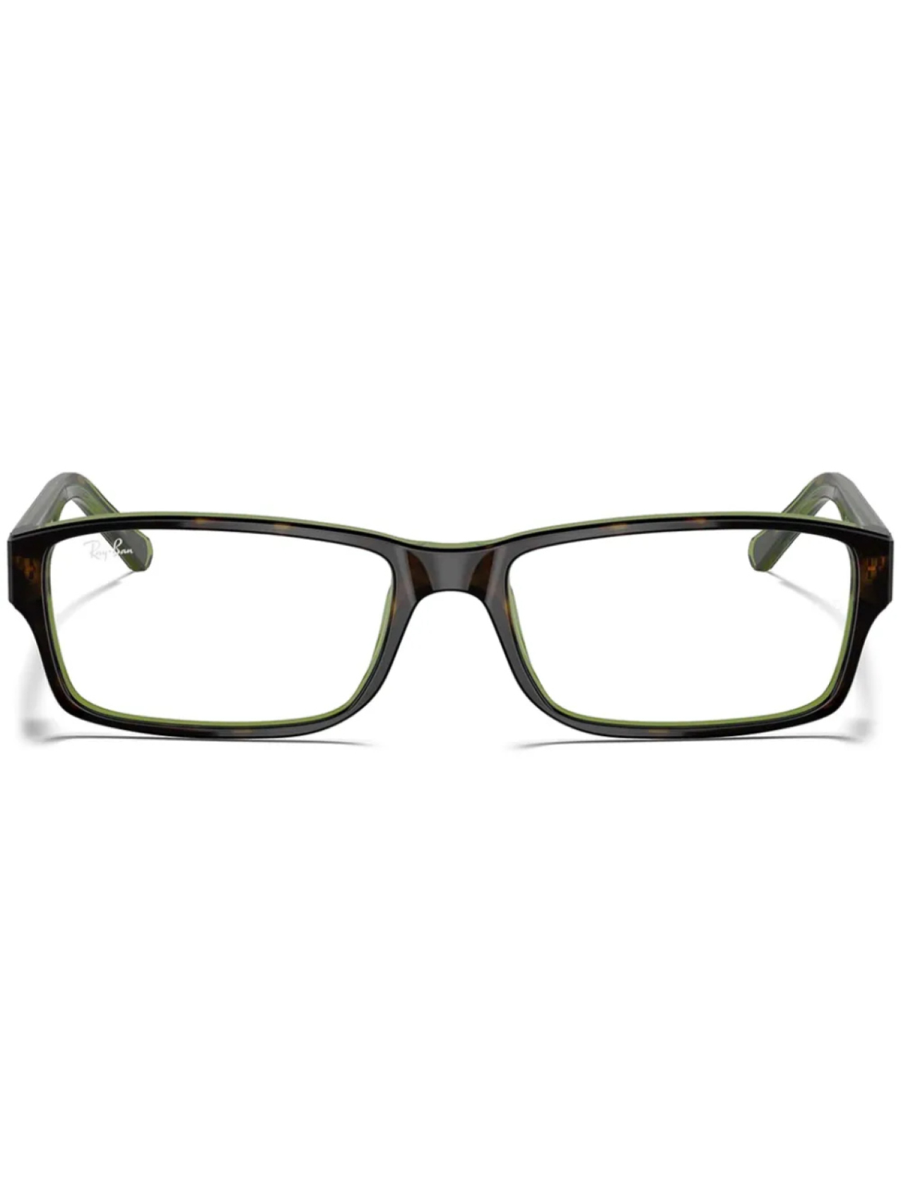

Ray-Ban очки в прямоугольной оправе, зеленый