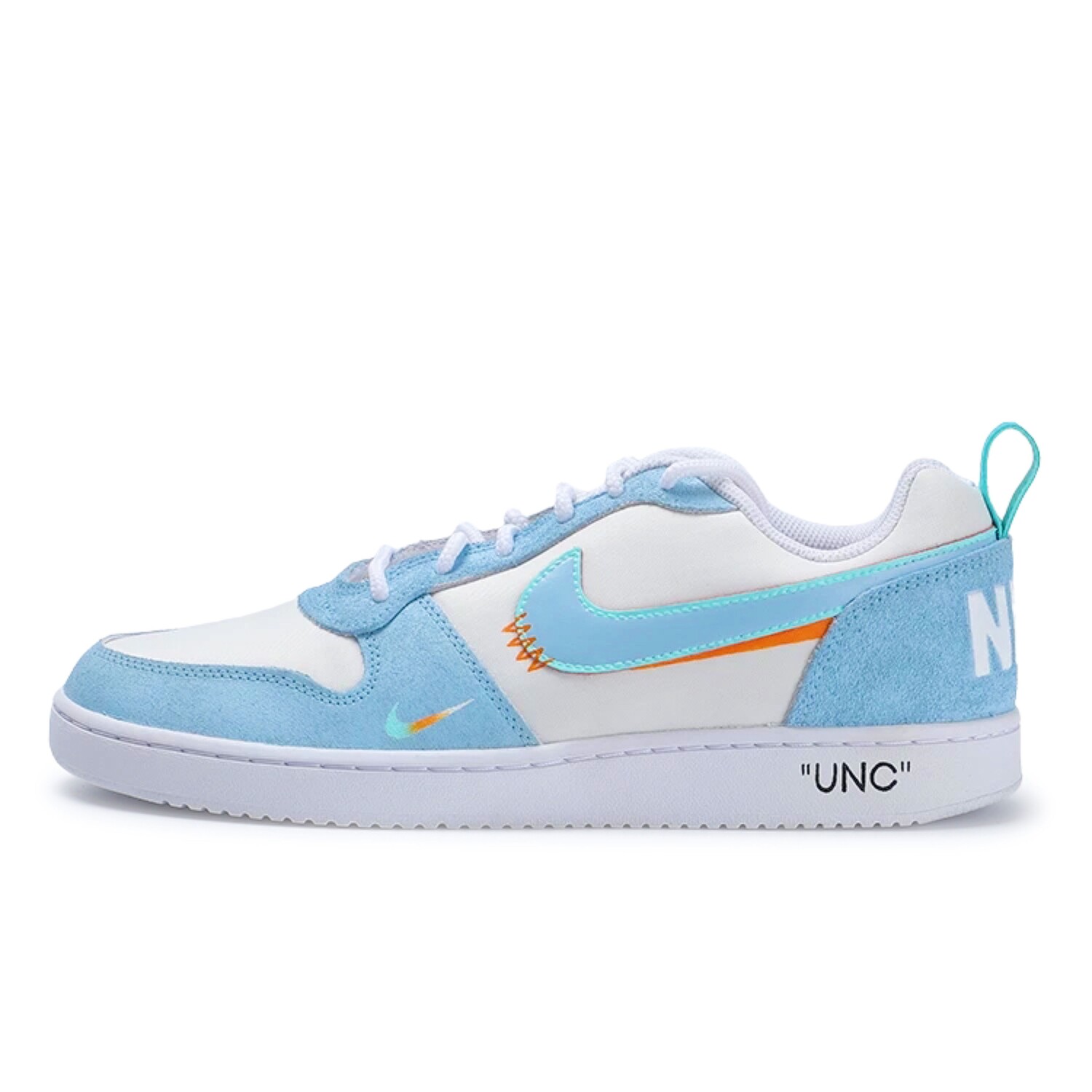 

Кроссовки Nike Court Borough Skateboarding Shoes Men Low-top Orange, голубой, Синий, Кроссовки Nike Court Borough Skateboarding Shoes Men Low-top Orange, голубой