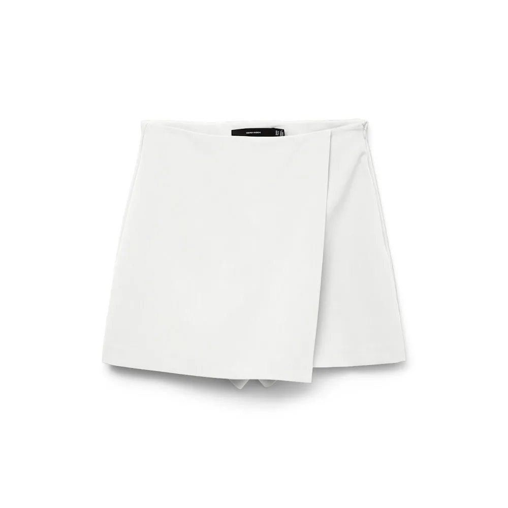 

Юбка Vero Moda Melina Solid high waist short skirt, белый