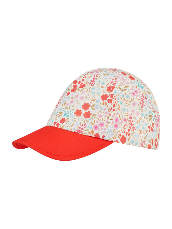 

Sterntaler Бейсболка с коралловым цветочным рисунком