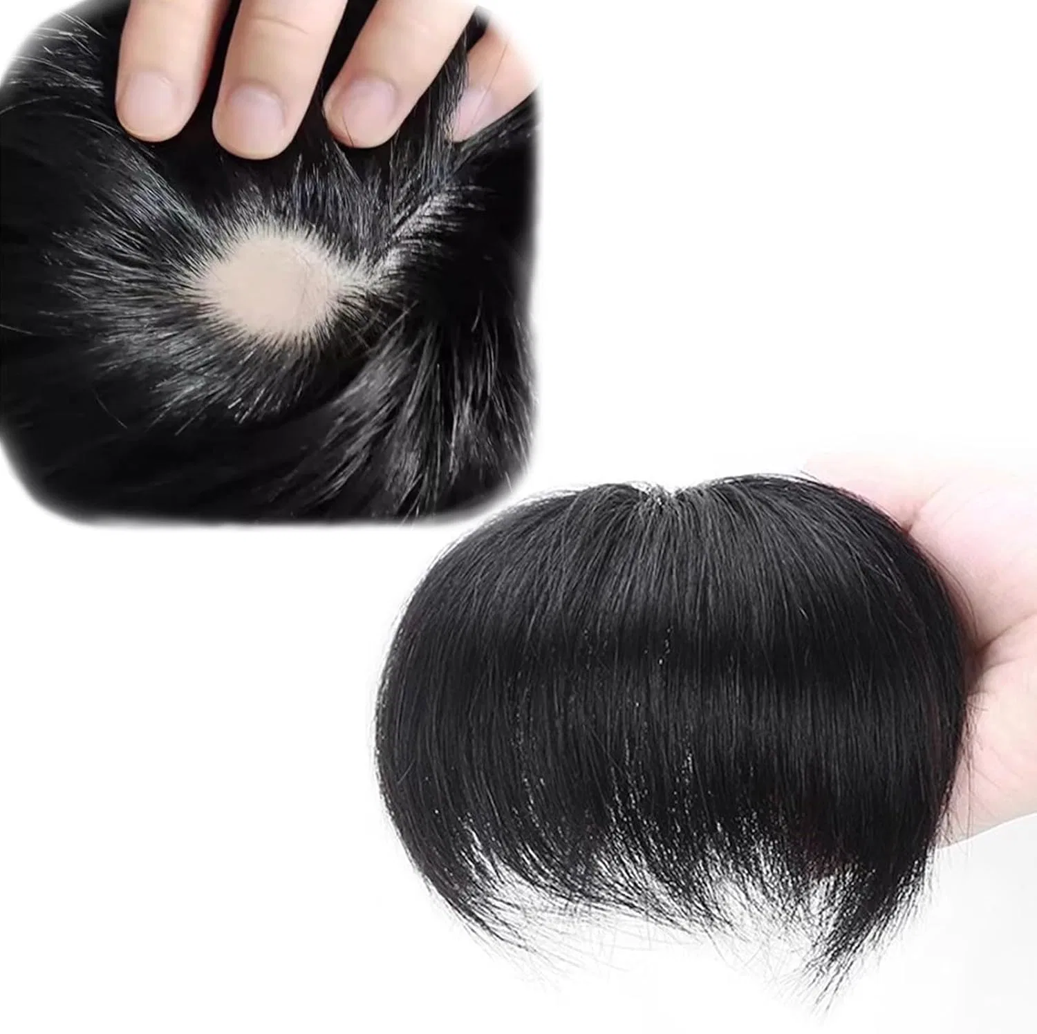 Накладка для волос V Premier Human Hair Patch Thin Skin 5x5 см, длинна 15 см, Zbyxpp
