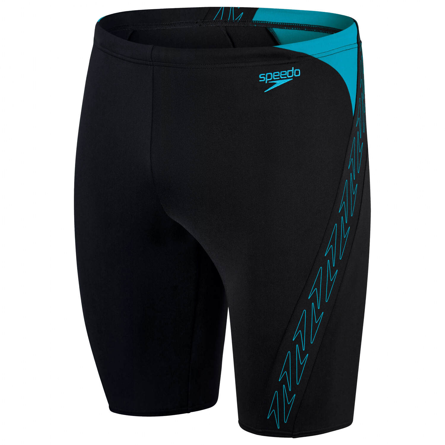

Плавки Speedo Hyperboom Splice Jammer, цвет Black/Bolt