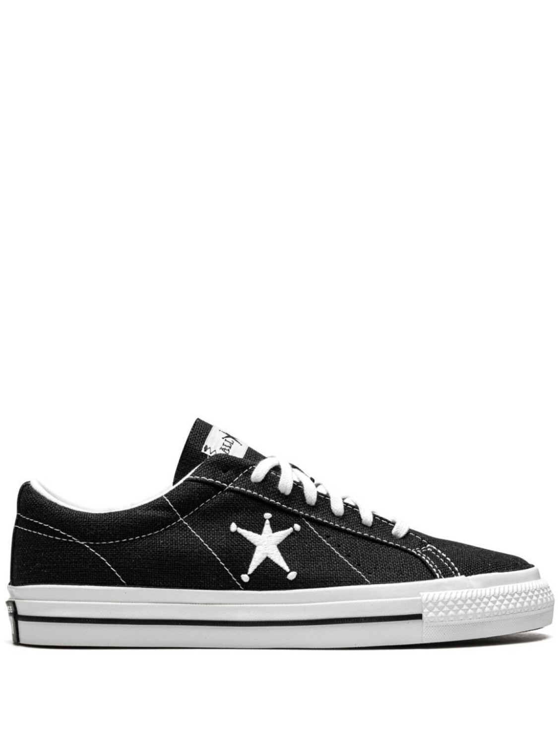 Кеды One Star Ox Low из коллаборации со Stussy Converse, черный