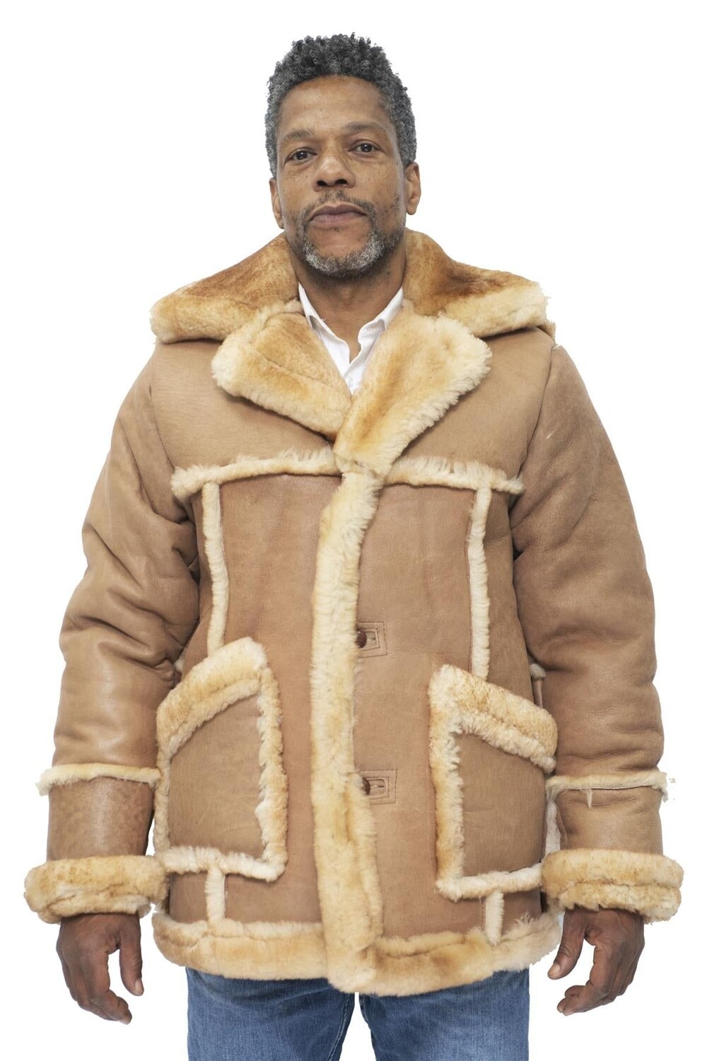 

Дубленка зимняя Infinity Leather Leominster, бежевый