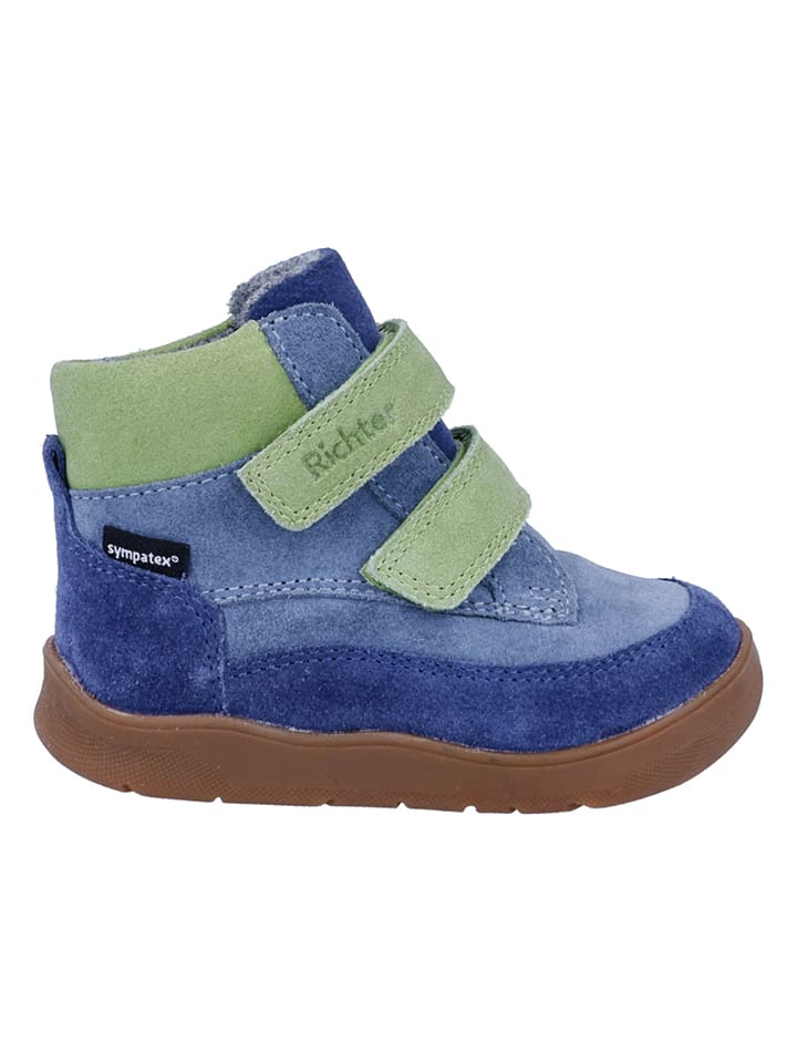 

Первые ходунки Richter Shoes, синий/зеленый