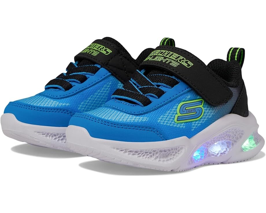 

Кроссовки SKECHERS KIDS Skechers Meteor-Lights-Krendo, цвет Black/Blue