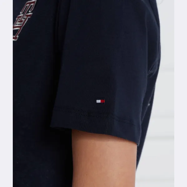 Футболка стандартного кроя imd mdrn reg c-nk ss Tommy Hilfiger, синий — фото 4