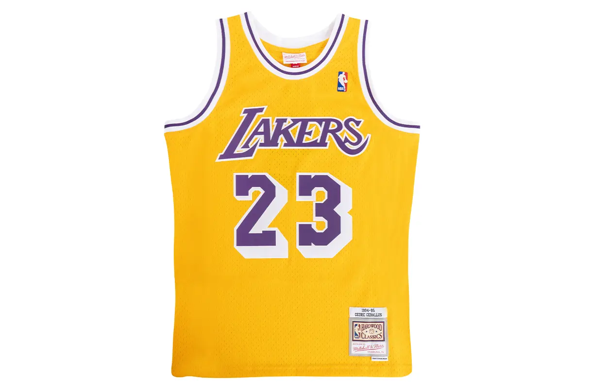 

Баскетбольная майка Mitchell & Ness, унисекс, золотистая Mitchell Ness, золото