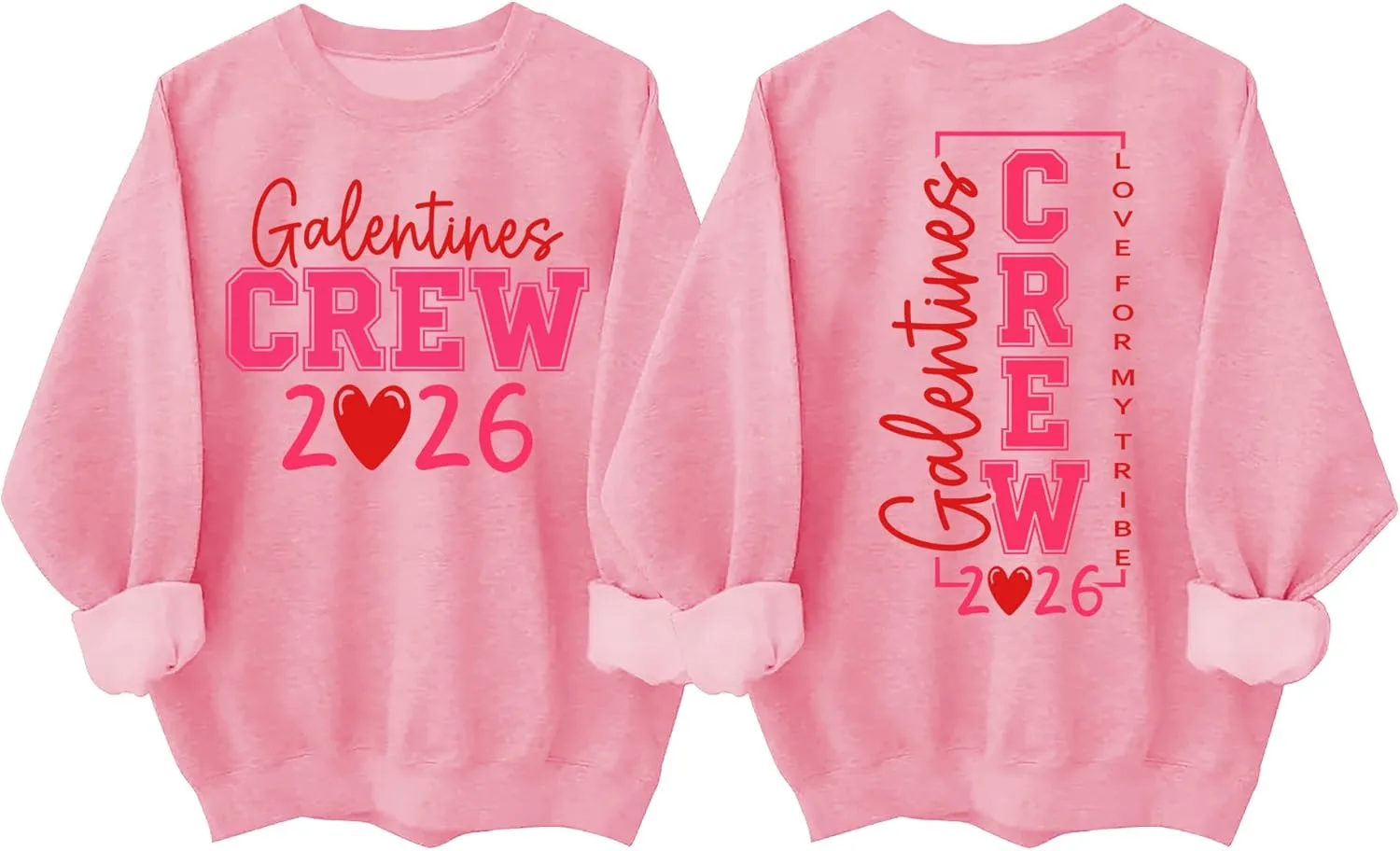 

Толстовка Galentines Crew 2026