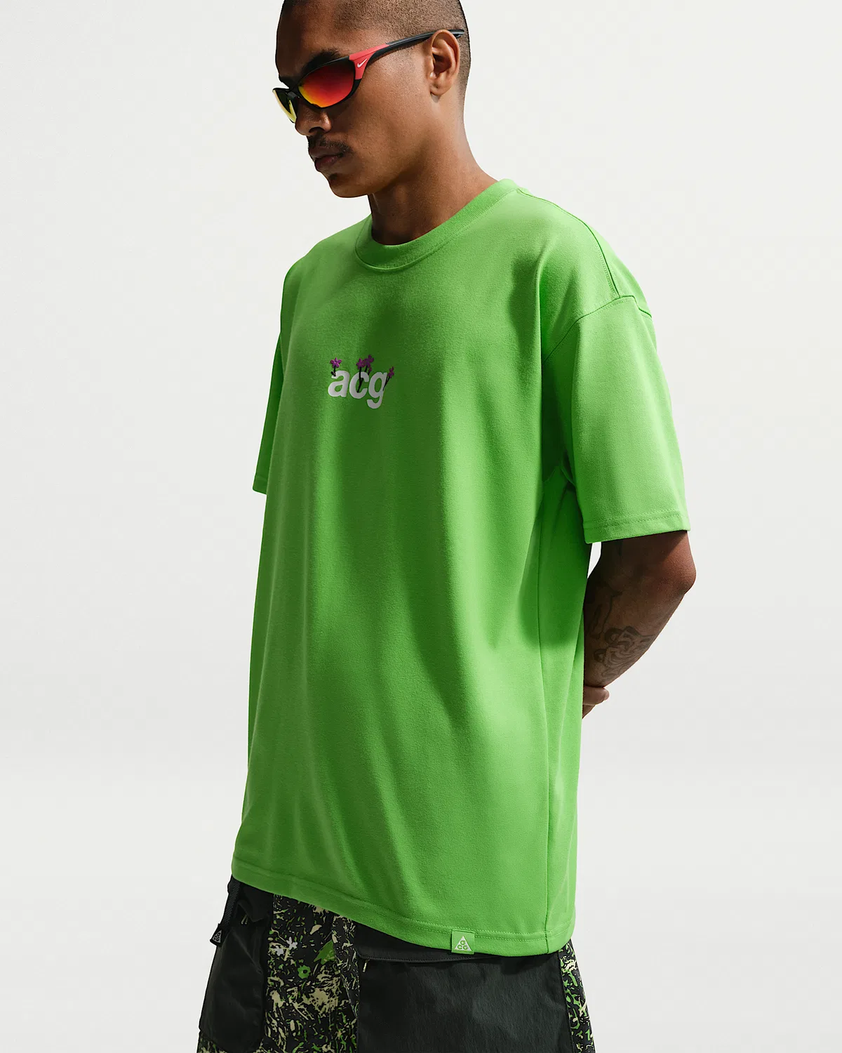 Мужская футболка Dri-FIT Nike ACG, Mean Green — фото 3