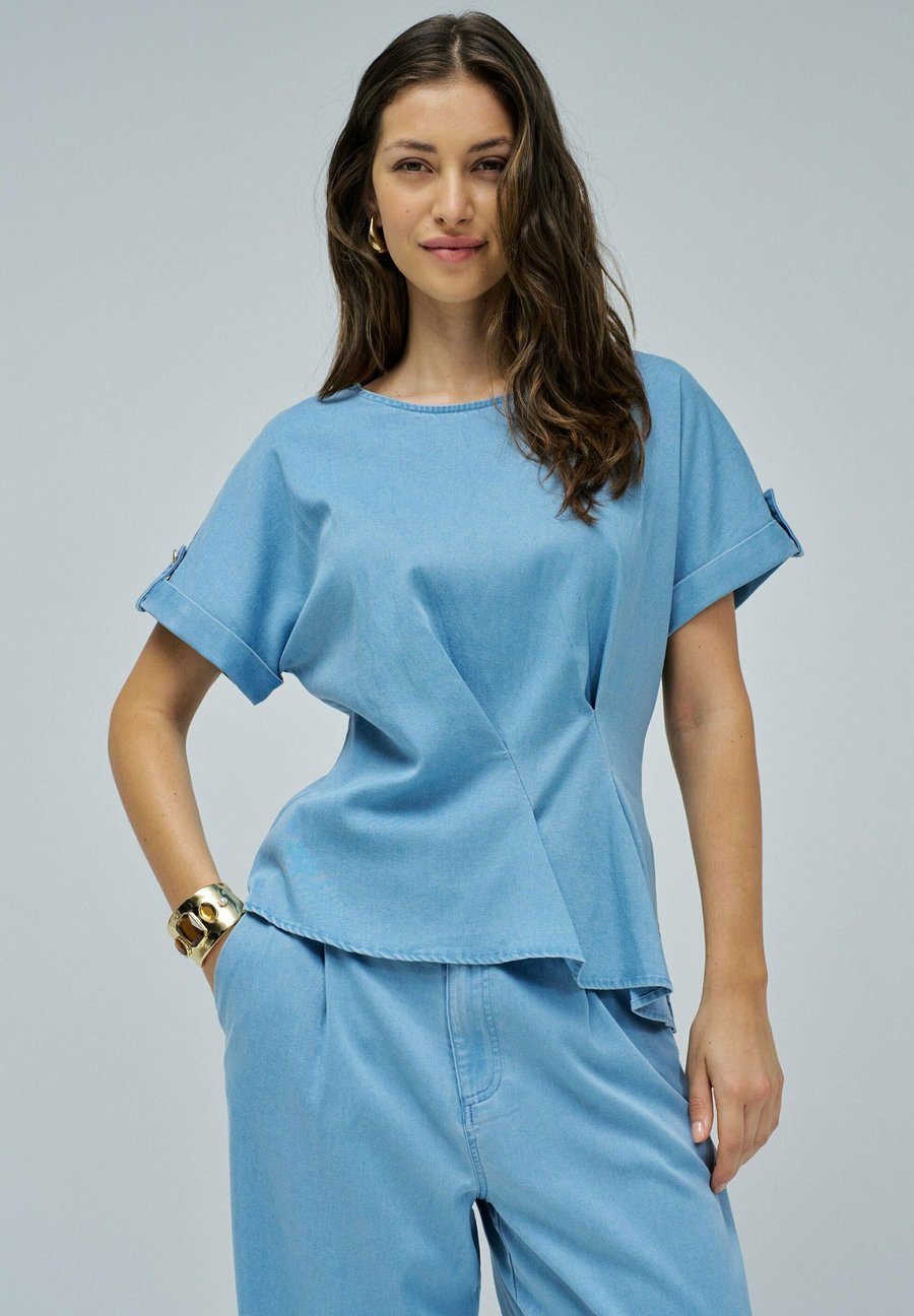 

Блуза Salsa Jeans Blouse, Blau/Blue