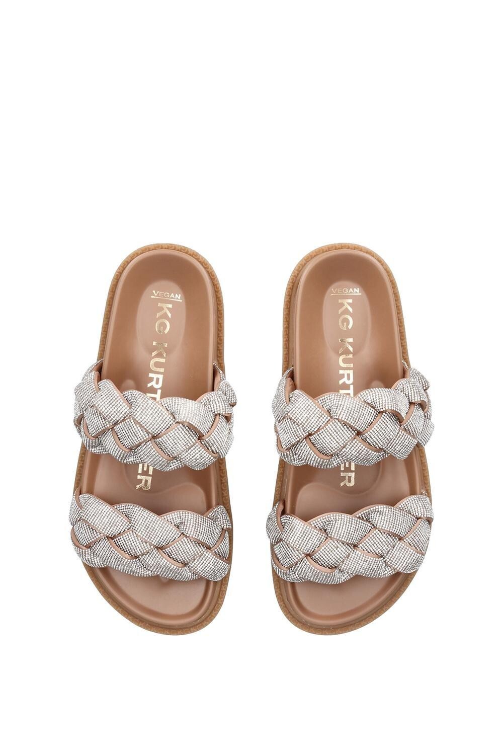 Сандалии Rath Bling2 KG Kurt Geiger, серебро — фото 2