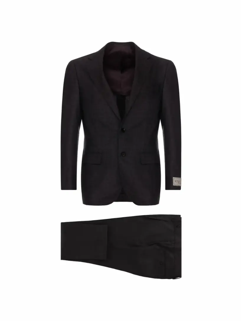

Однобортный шерстяной костюм Ring Jacket, серый