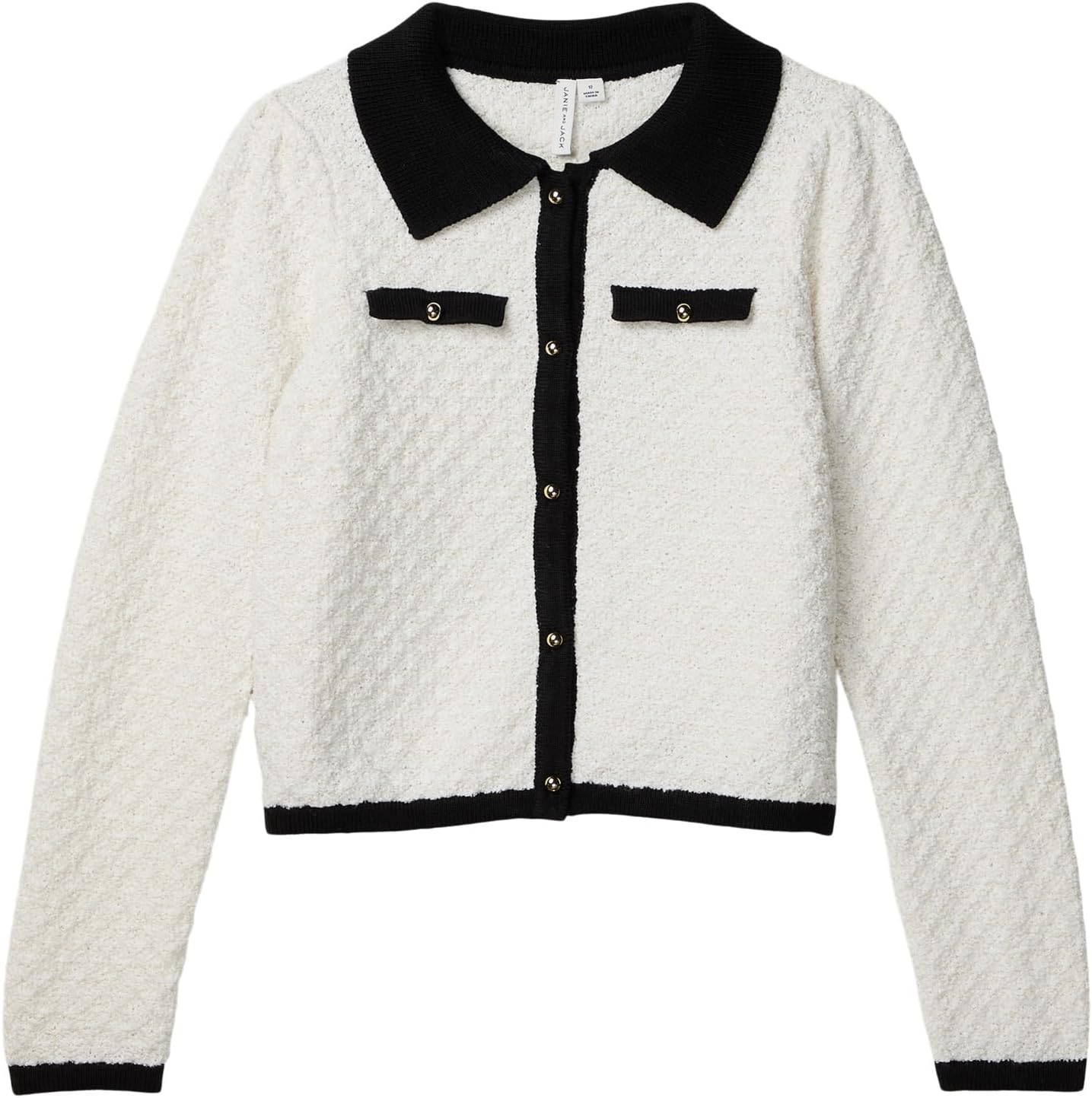 

Свитер Janie and Jack Boucle Sweater Cardigan, Multicolor