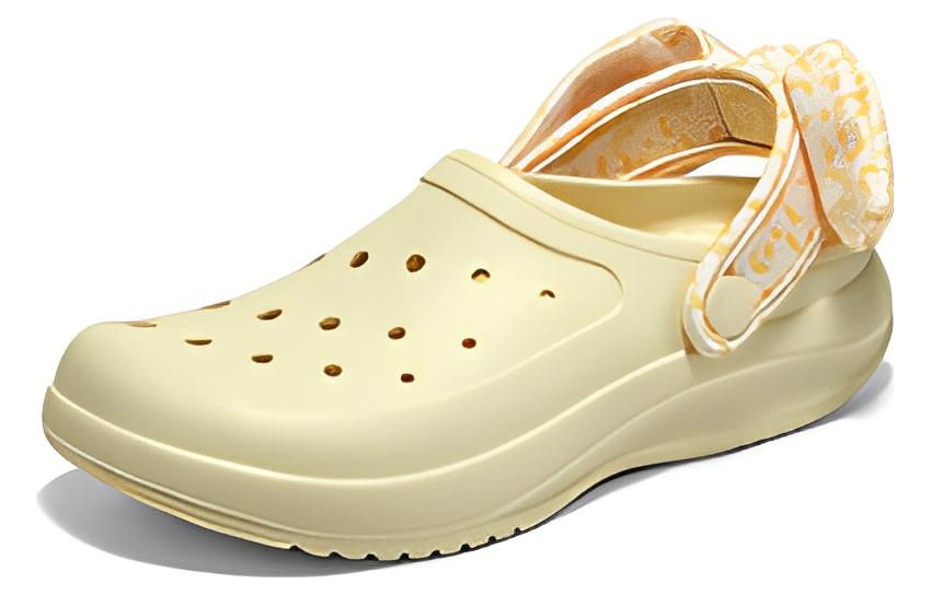 Skechers Пенки сандалии 'Yellow' женские, цвет Yellow — фото 3