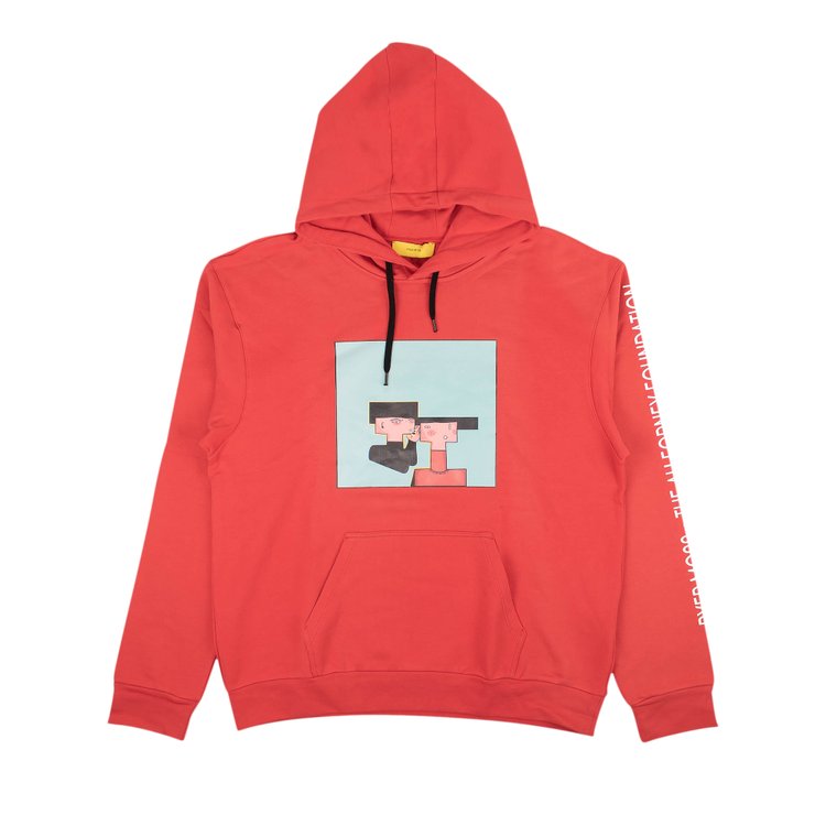 

Толстовка Pyer Moss Multi Graphic Pullover Hoodie 'Red', красный