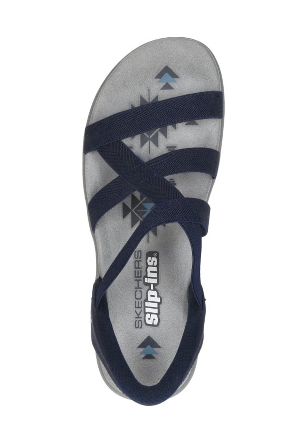 Сандалии SLIP-INS REGGAE SLIM - STRETCH Skechers, синий — фото 3
