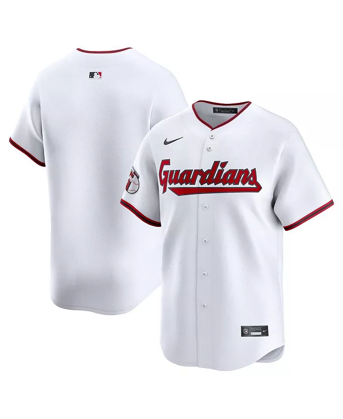 

Мужская белая домашняя лимитированная джерси Cleveland Guardians Nike