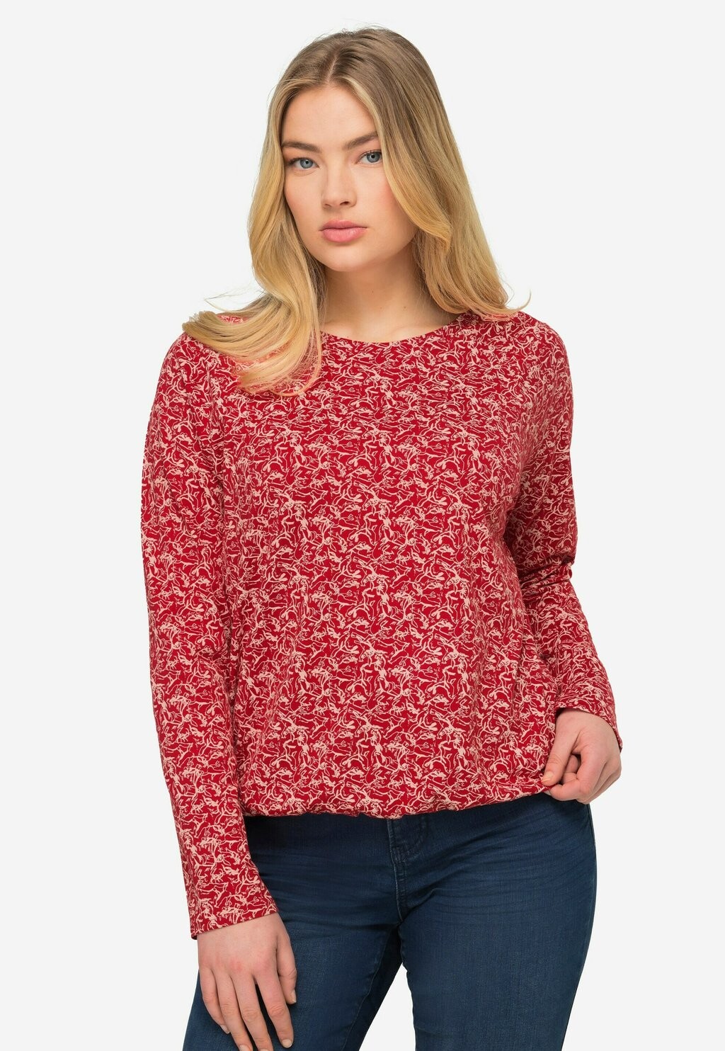 

Топ с длинными рукавами LAURASØN, красный