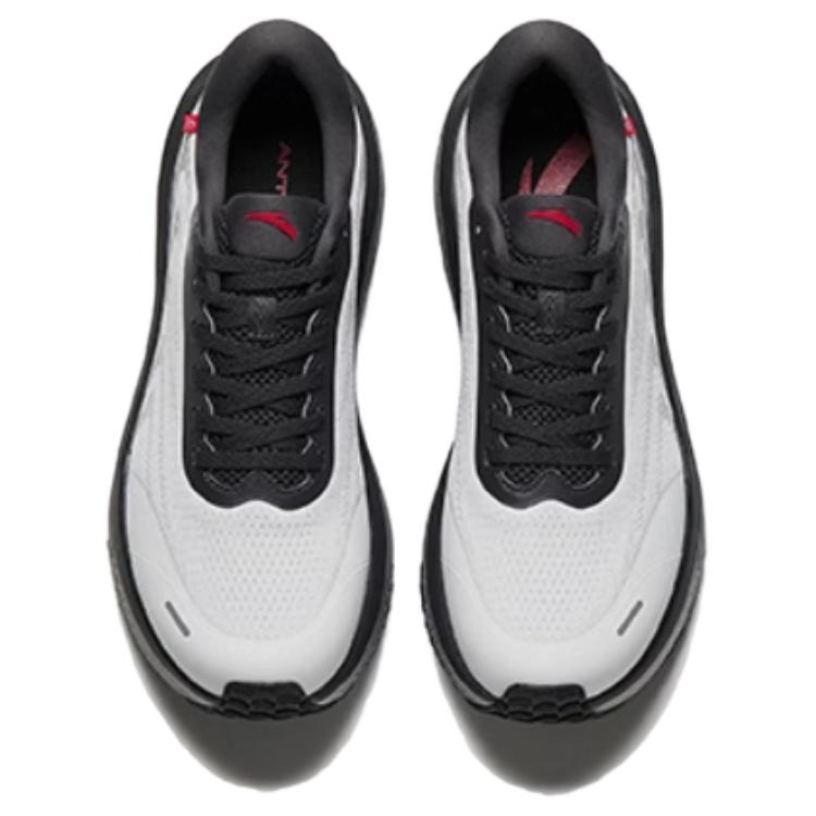 

Антискользящие износостойкие низкие кроссовки для бега Anta Ark мужские серо-черные, песчано-серый/замковый серый