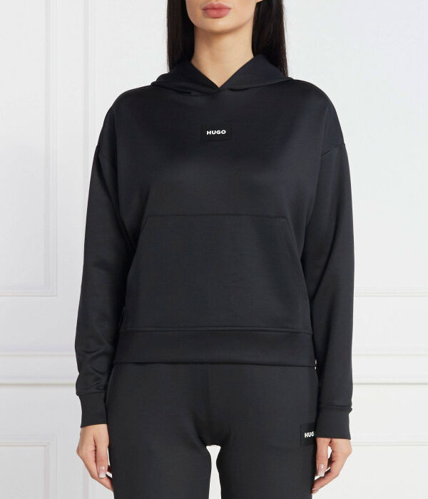 

Толстовка Hugo Bodywear Pure Relaxed Fit, черный