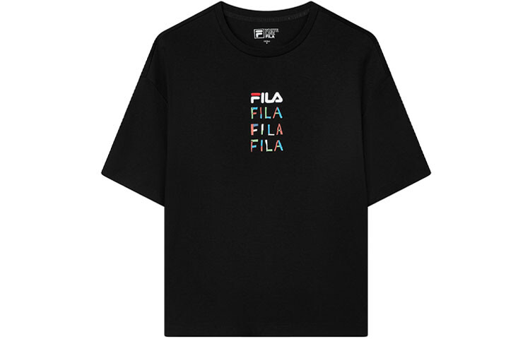

ФИЛА Женская футболка FILA, цвет Black
