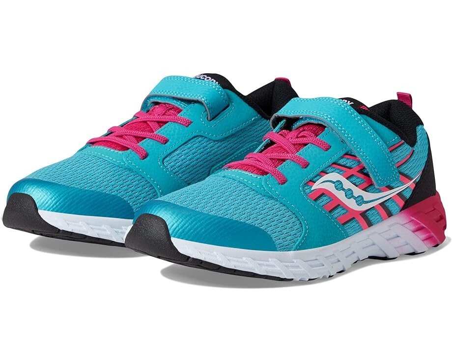 

Кроссовки Saucony Wind A/C 2.0, цвет Turquoise/Pink/Black