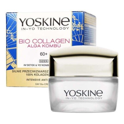 

Yoskine Bio Collagen Kombu Algae 60+ Сильное био средство против морщин, New