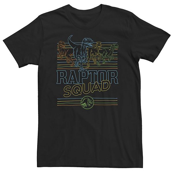 

Футболка Big & Tall Jurassic World: Camp Cretaceous Raptor Squad Licensed Character