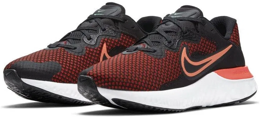 Мужские беговые кроссовки Nike Renew Run 2, черные, темно-красные, темно-дымчатые, серые, белые — фото 3