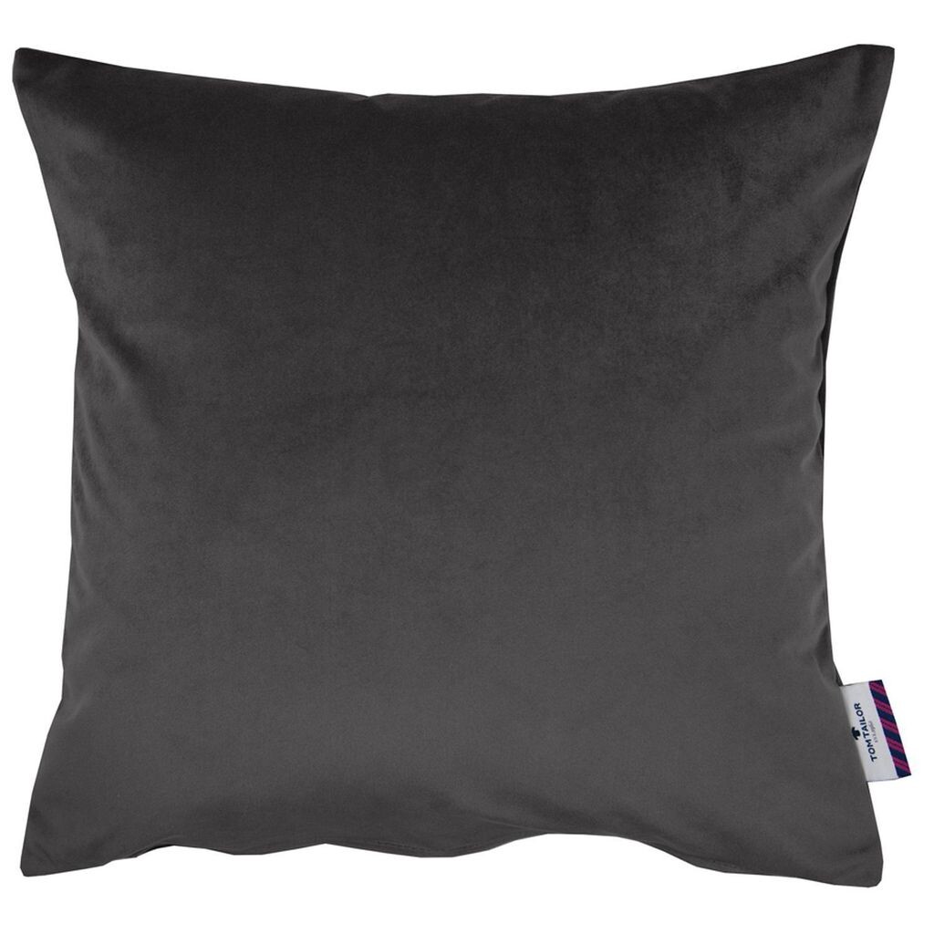 

TOM TAILOR декоративный чехол на подушку French Velvet Grey 40 x 40 см