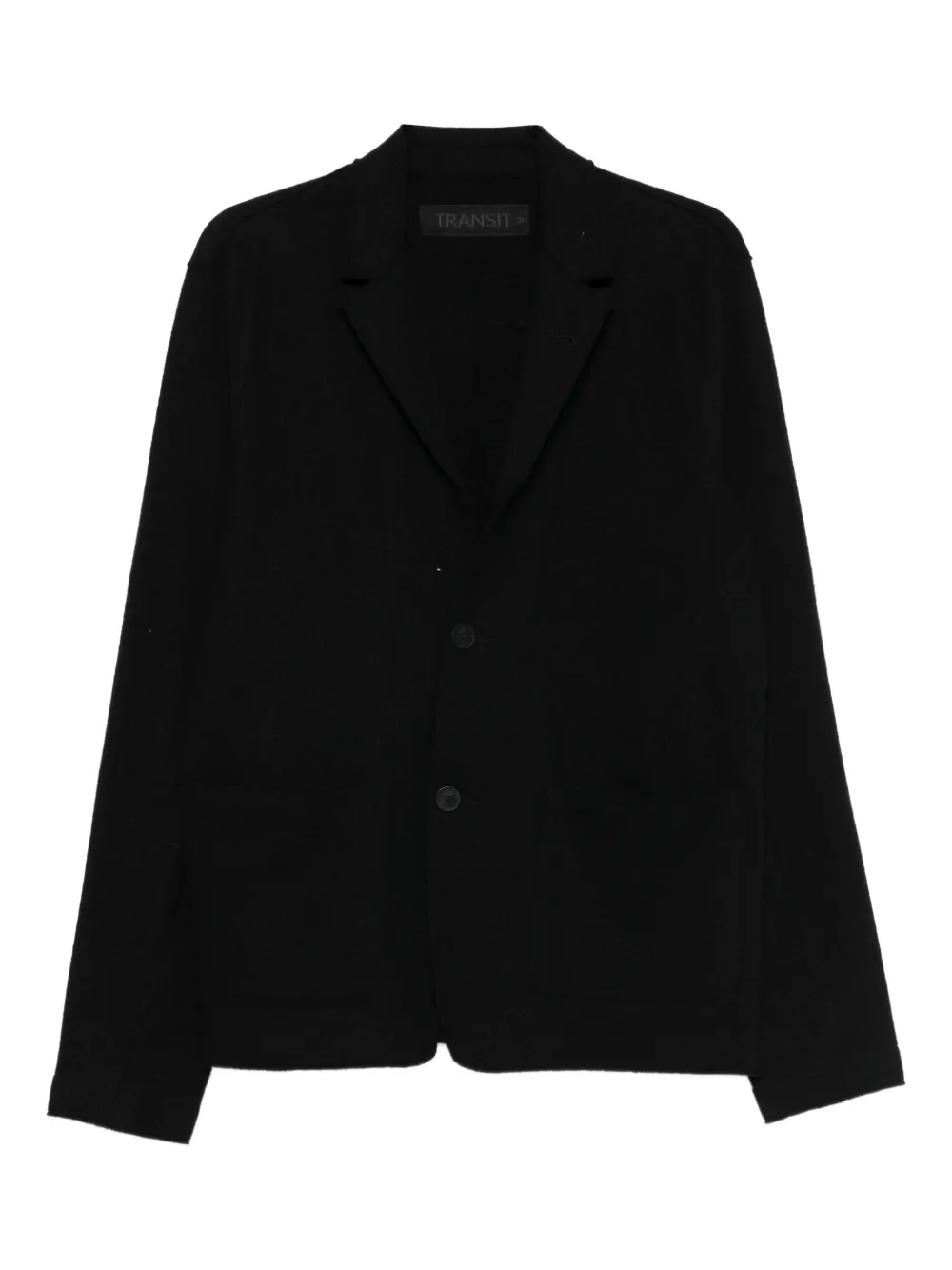 

Рубашка-куртка на пуговицах Transit, черный