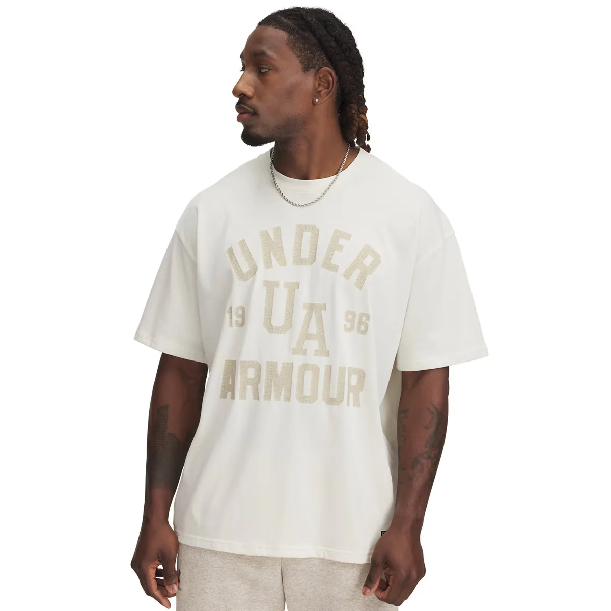 

Мужская футболка UA M HW Varsity OS SS Under Armour, серый