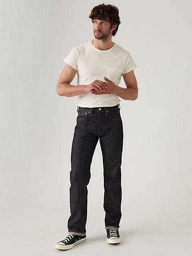 

1947 501 Оригинальные мужские джинсы Levi's, цвет Dark Indigo Selvedge - Dark Wash - Non Stretch