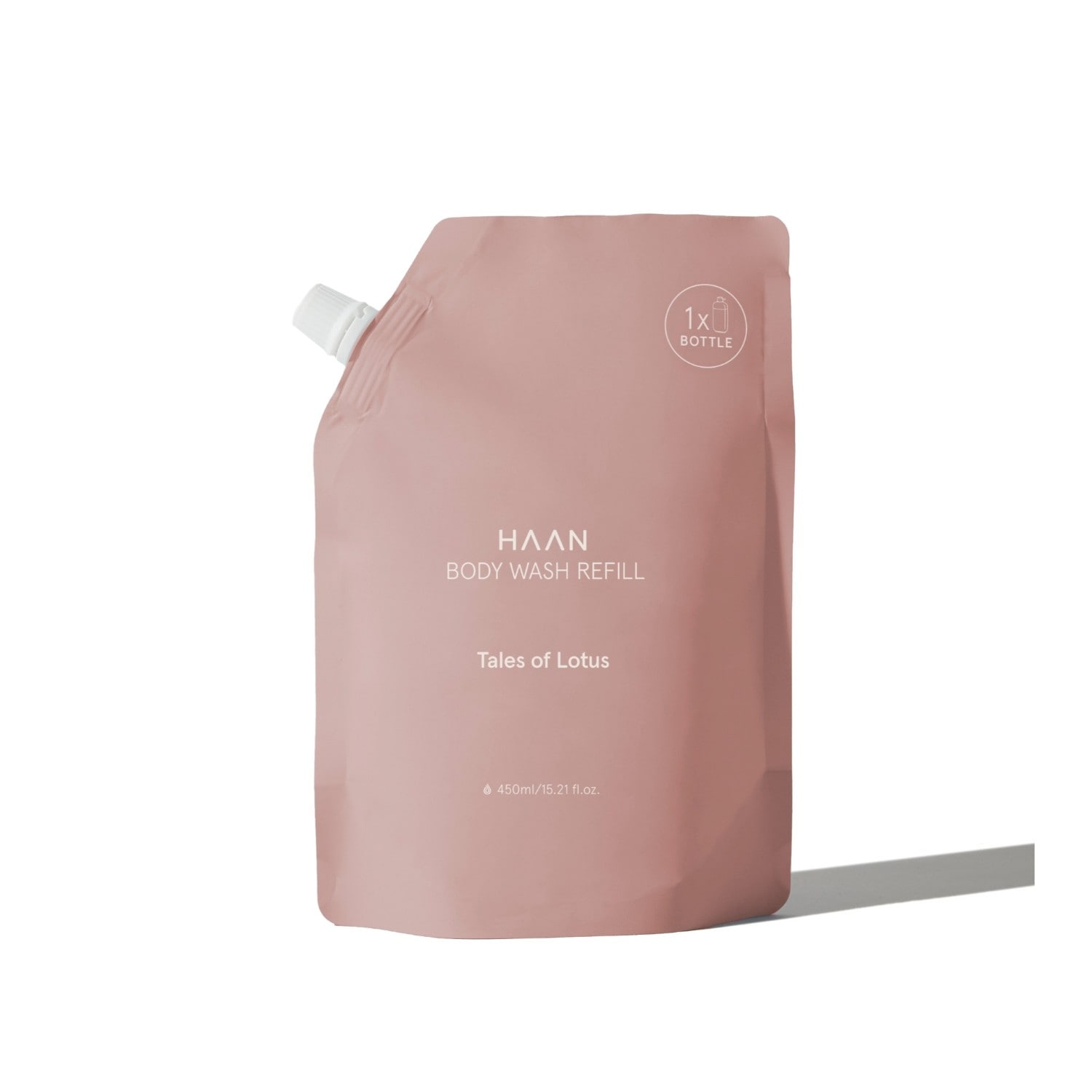 

Гель для душа body wash tales of lotus Haan, объем 450 мл. - refill