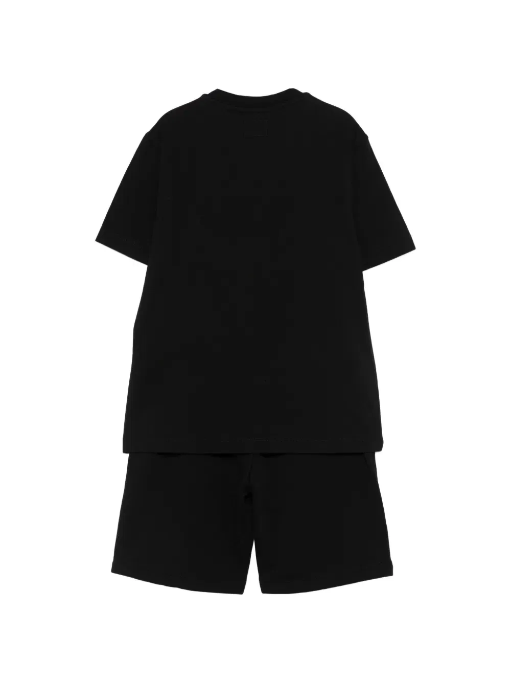 Спортивный костюм с короткими рукавами C.P. Company Kids, черный — фото 2
