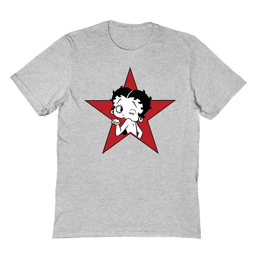 

Мужская футболка Betty Boop Licensed Character, цвет Sport Grey